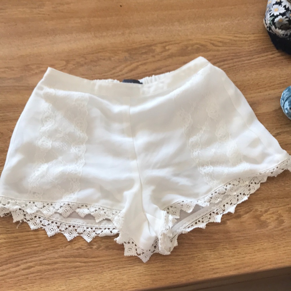 White shorts
